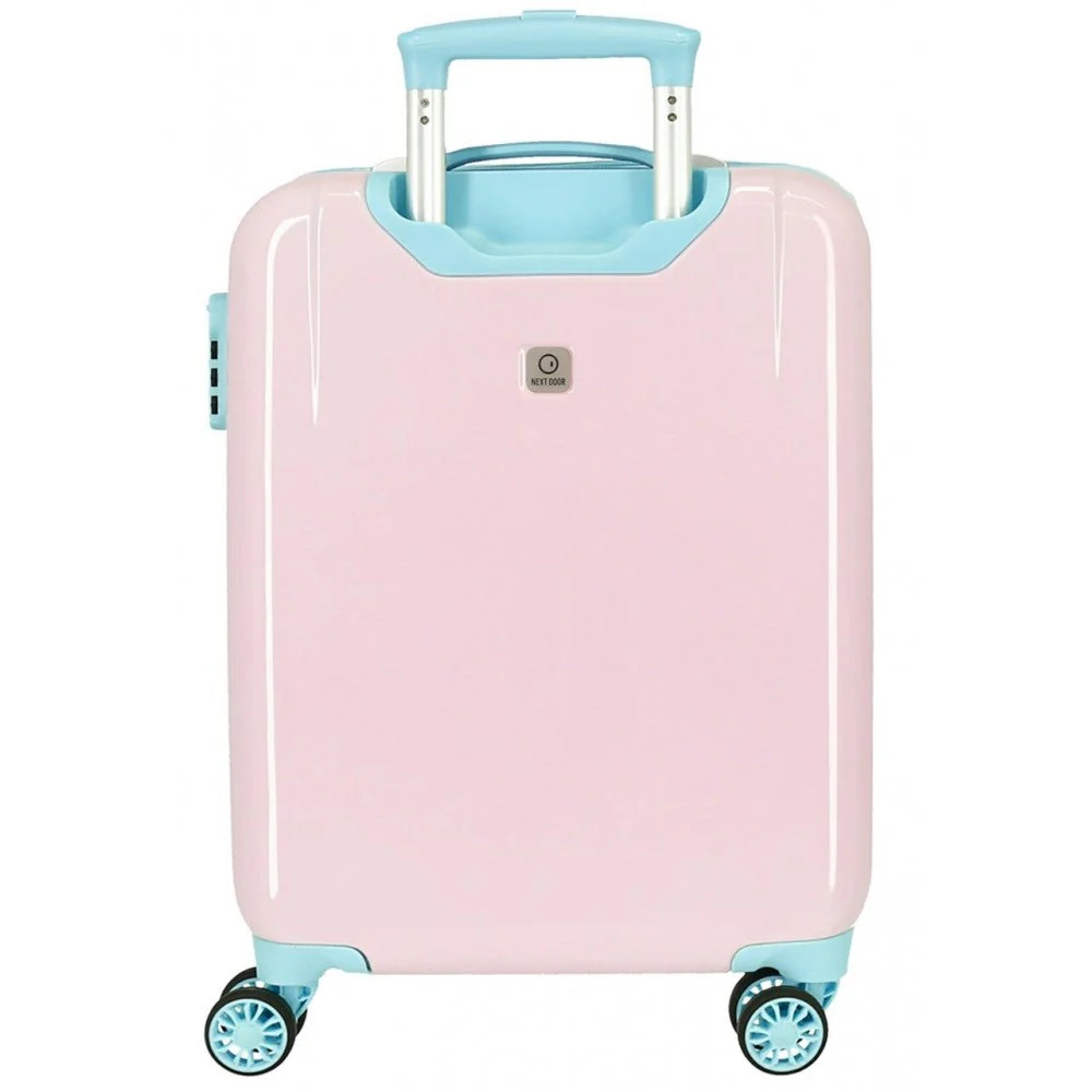 Maleta de Cabina Minnie Play all day rígida 55cm rosa claro - Image 8