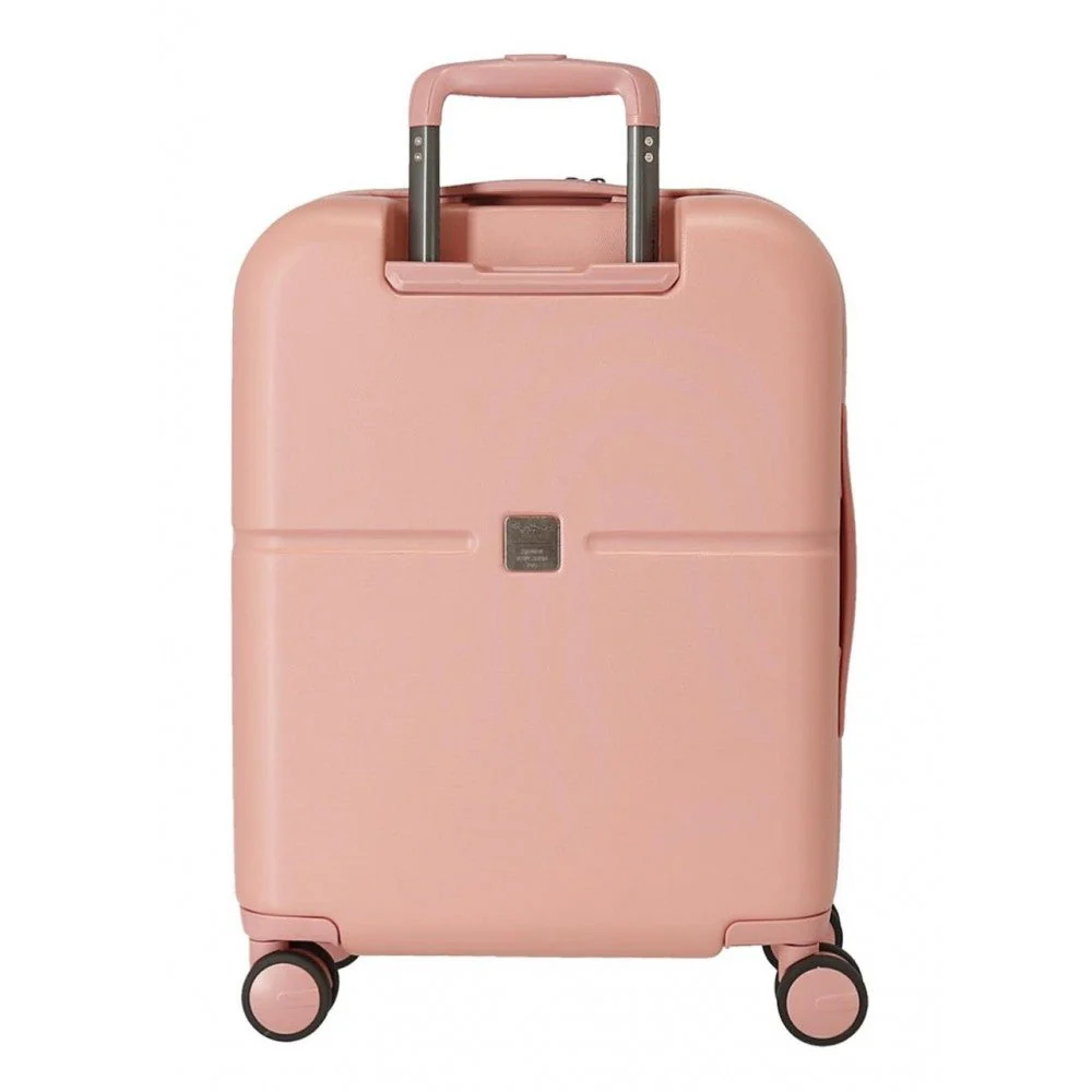 Maleta de cabina Pepe Jeans Carina rosa claro rígida 55cm - Image 3