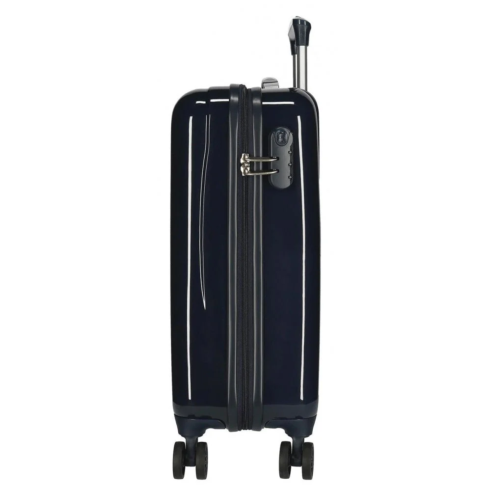 Maleta de cabina rígida Stitch Face down  55 cm marino - Image 5