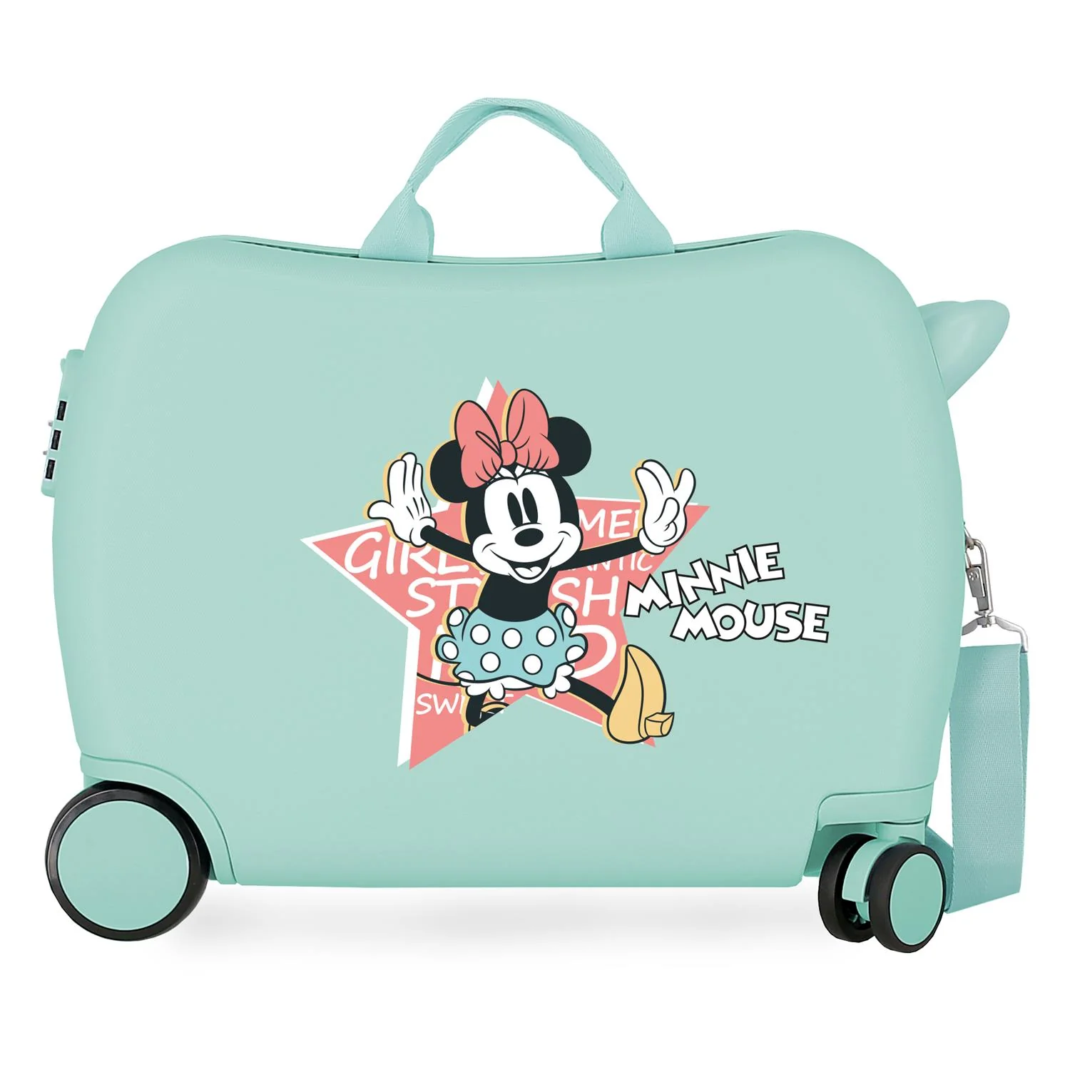 Maleta infantil Minnie That's easy Minnie 4 ruedas multidireccionales