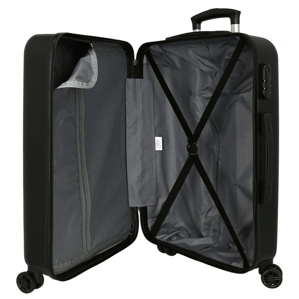 Maleta mediana Mickey Outline 65 cm negro - Image 5