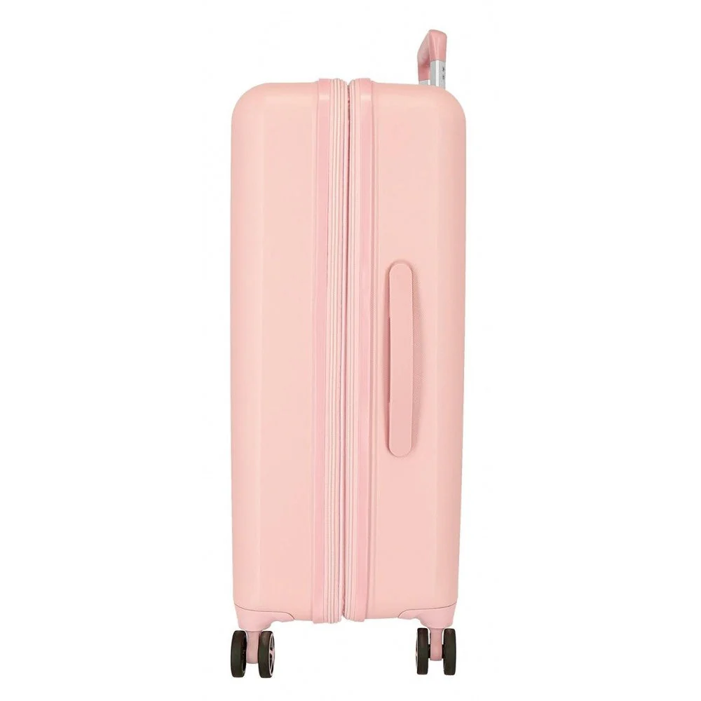 Maleta mediana rígida Disney MICKEY FRIENDLY 70cm Nude - Image 14