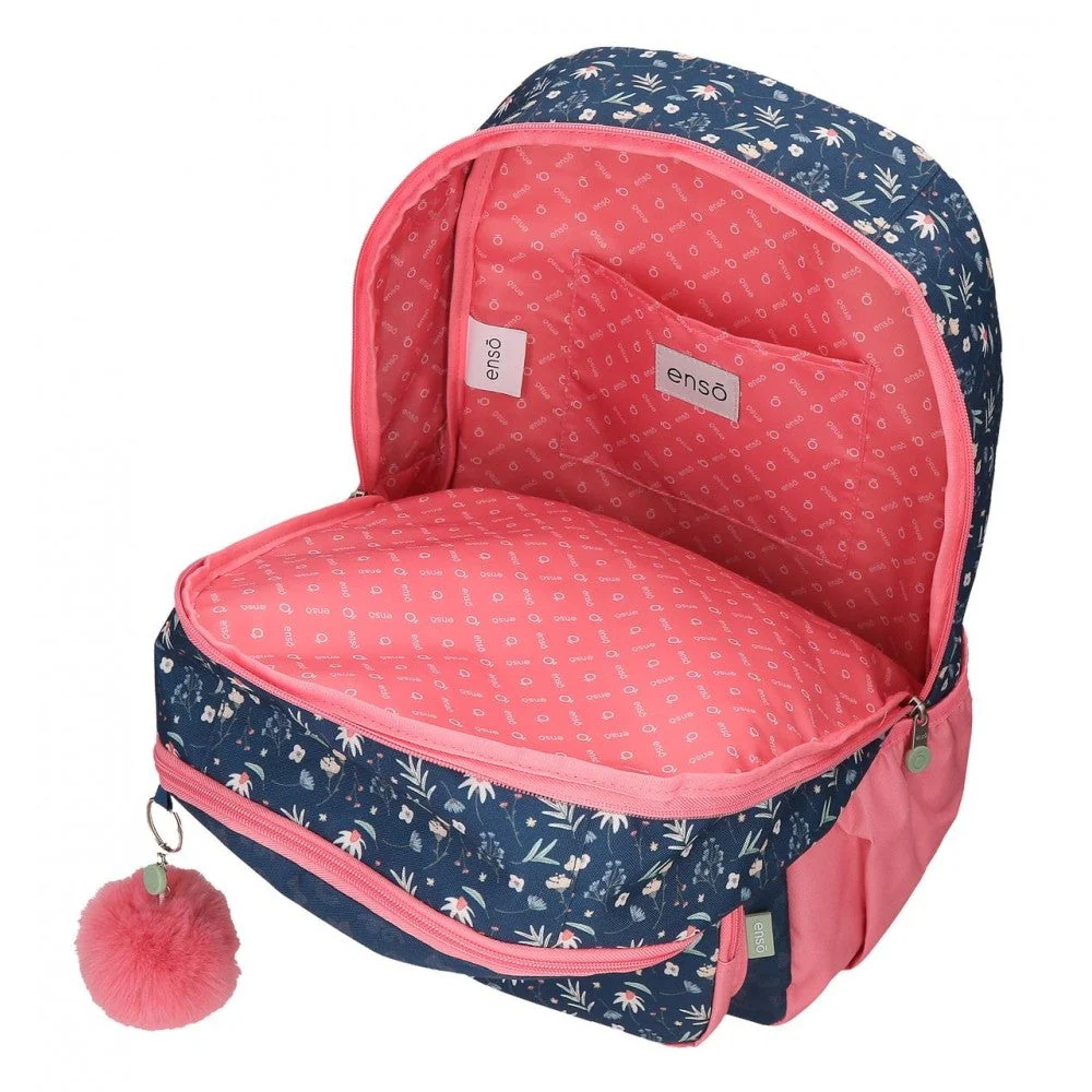 Mochila Enso Ciao Bella  doble compartimento con carro - Image 3