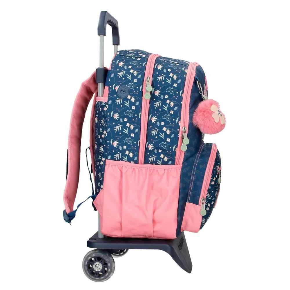 Mochila Enso Ciao Bella  doble compartimento con carro - Image 4