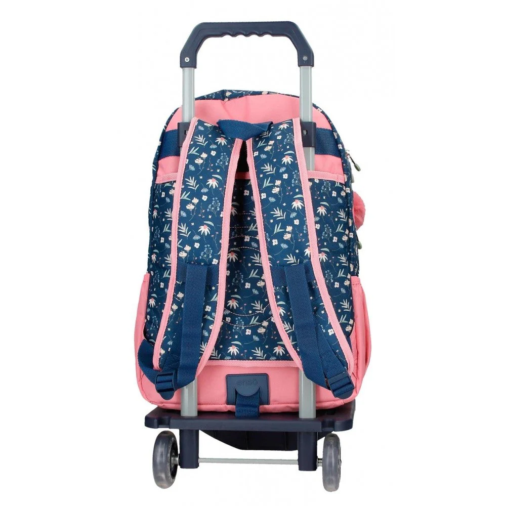 Mochila Enso Ciao Bella  doble compartimento con carro - Image 6