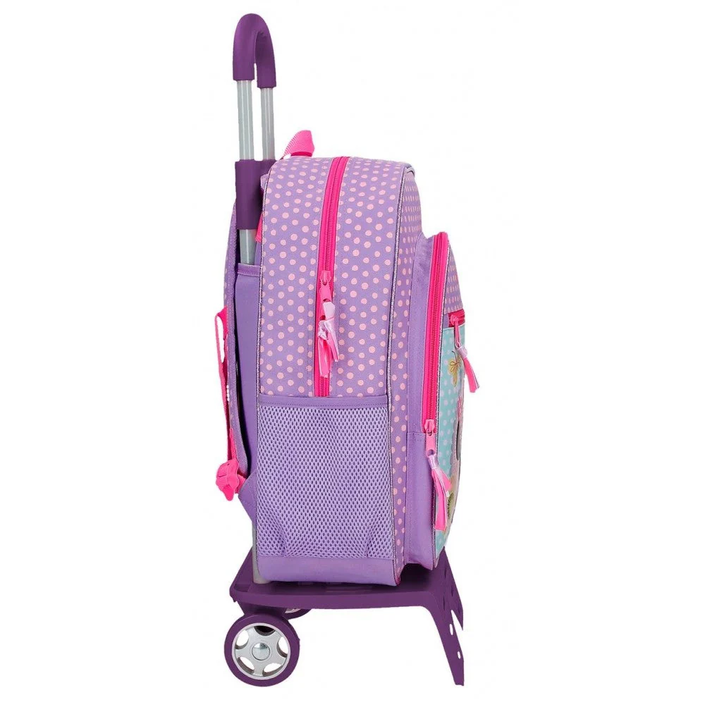 Mochila escolar  Minnie Today is my day con carro 40 cm - Image 6