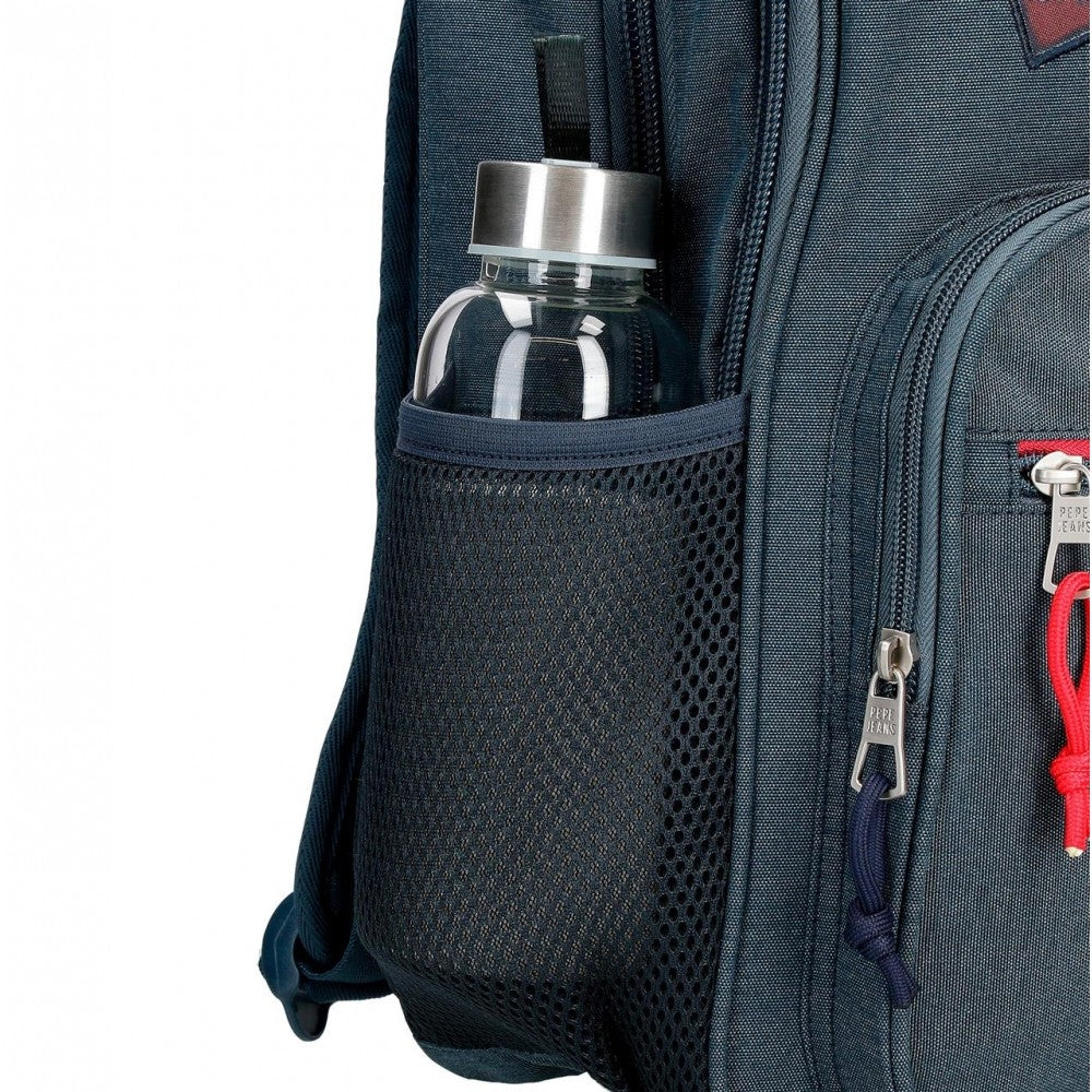 Mochila Pepe Jeans Kay 46cm dos compartimentos - Image 9