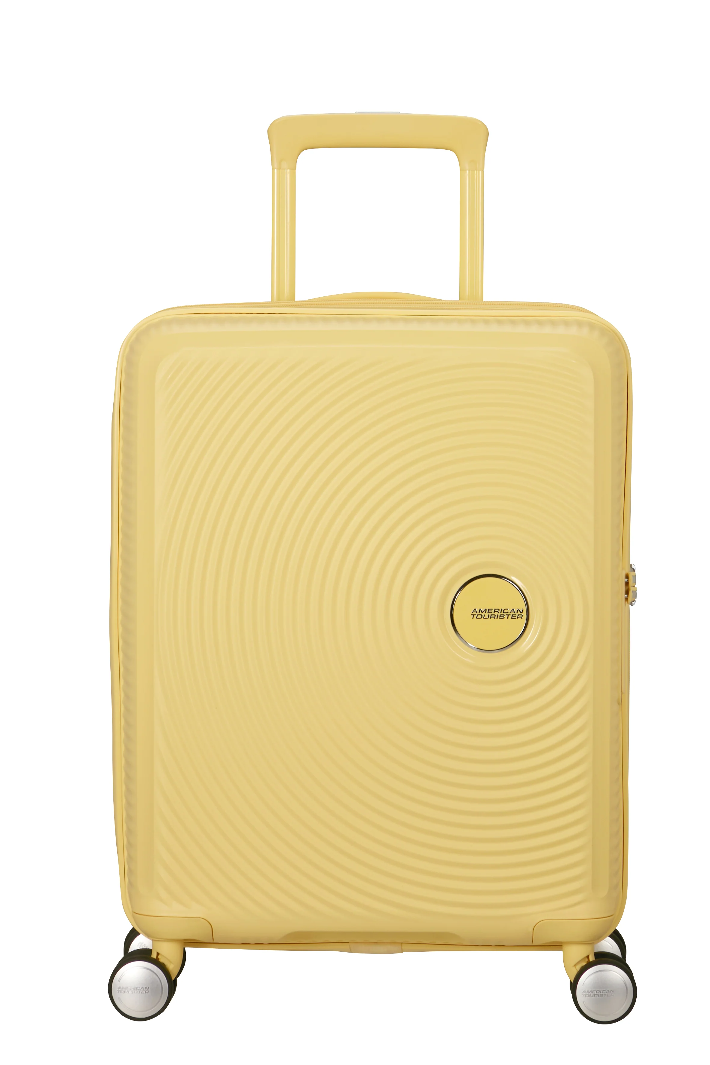 Pack Maleta Cabina SoundBox + Mochila Take2cabin de American Tourister - Amarillo pastel - Image 3