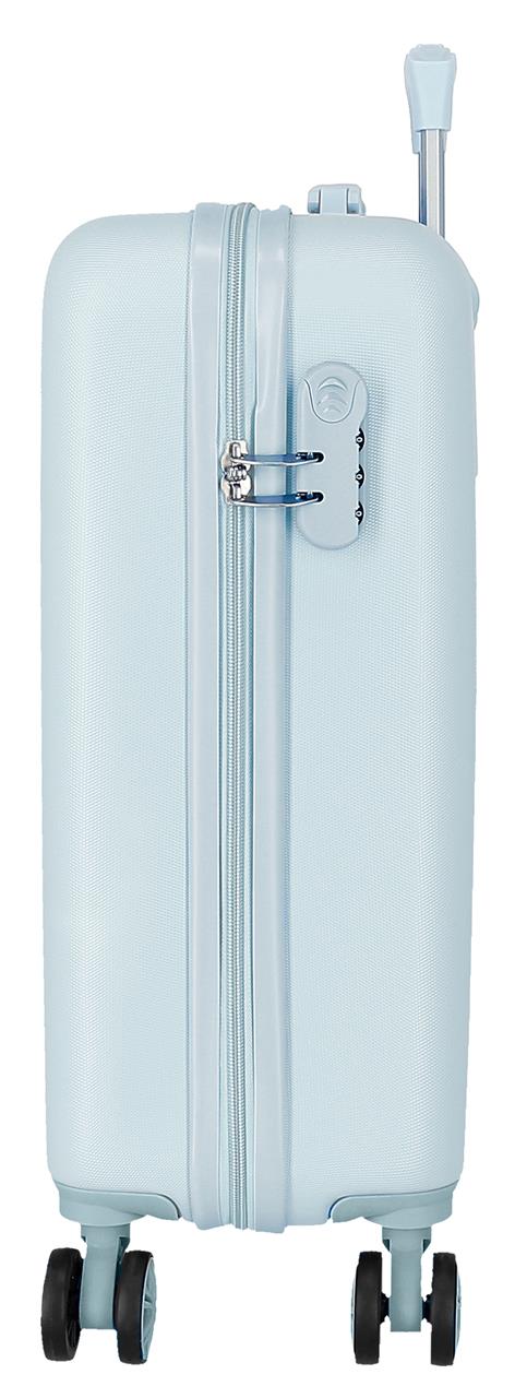4181111 TROLLEY ABS 55CM. 4R. MERMAID KITTY AZUL CLARO - Image 3