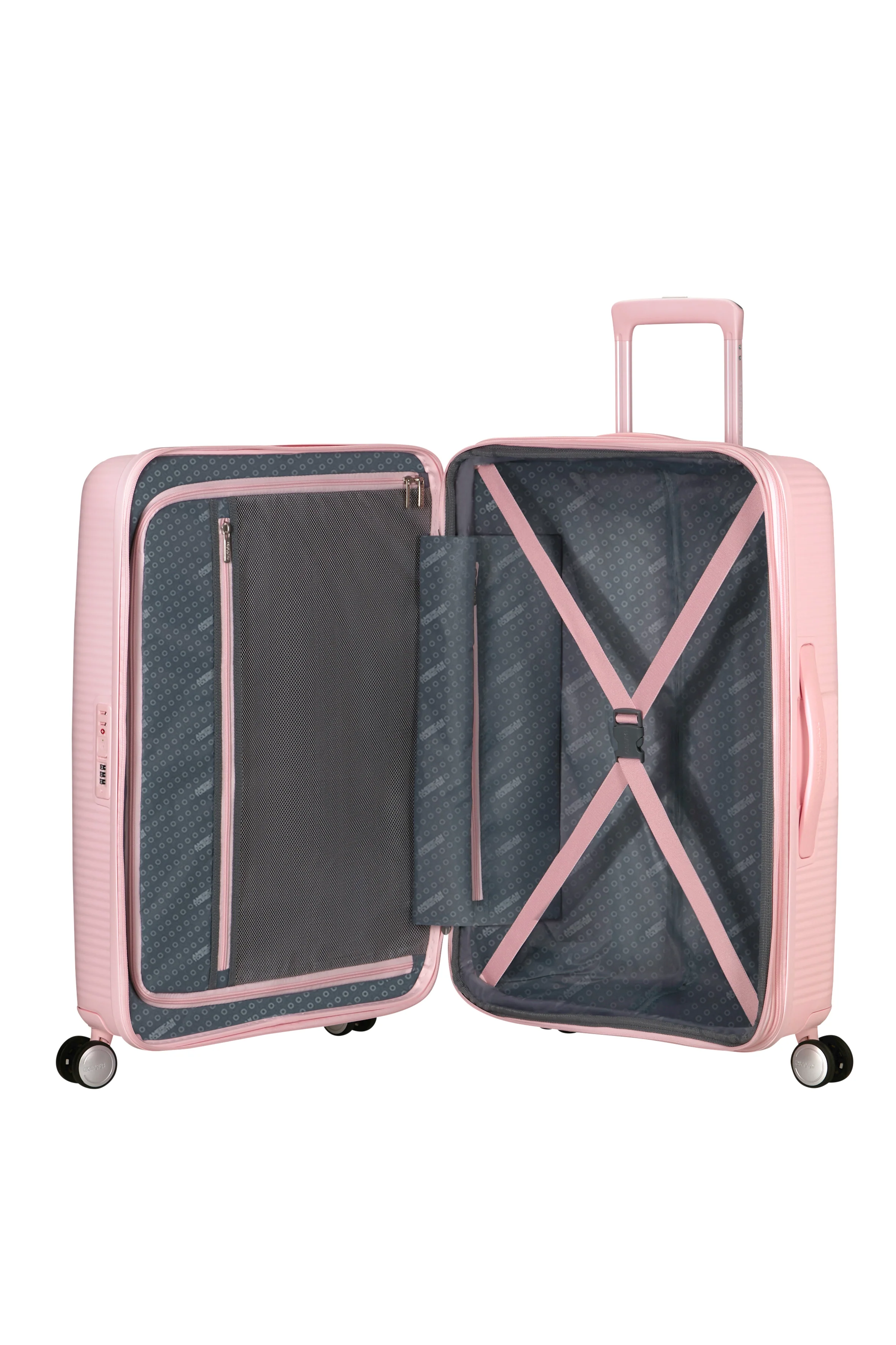 Pack Maleta mediana SoundBox + Mochila Take2cabin de American Tourister - Rosa pastel - Image 5