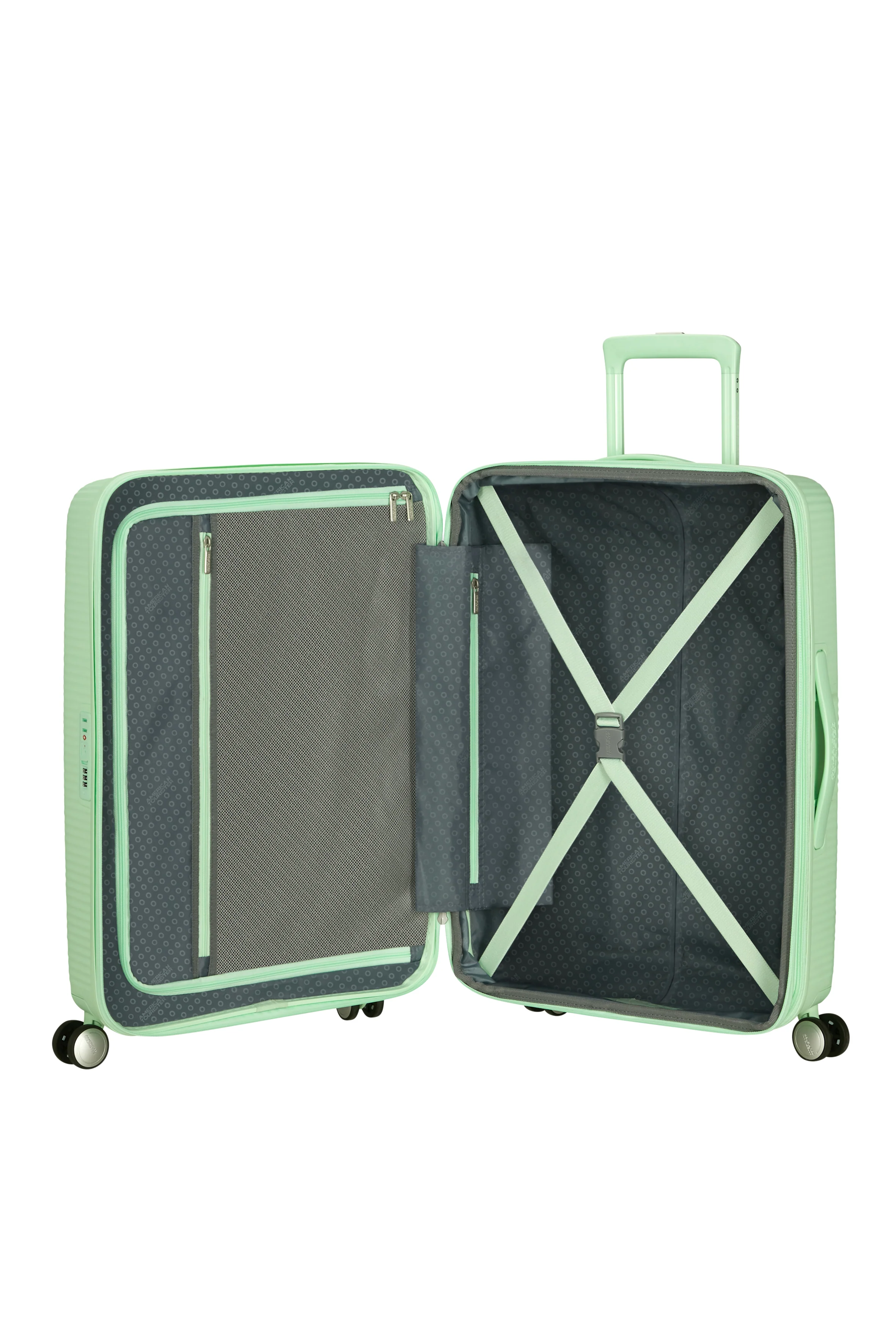 Pack Maleta mediana SoundBox + Mochila Take2cabin de American Tourister - Verde pastel - Image 5