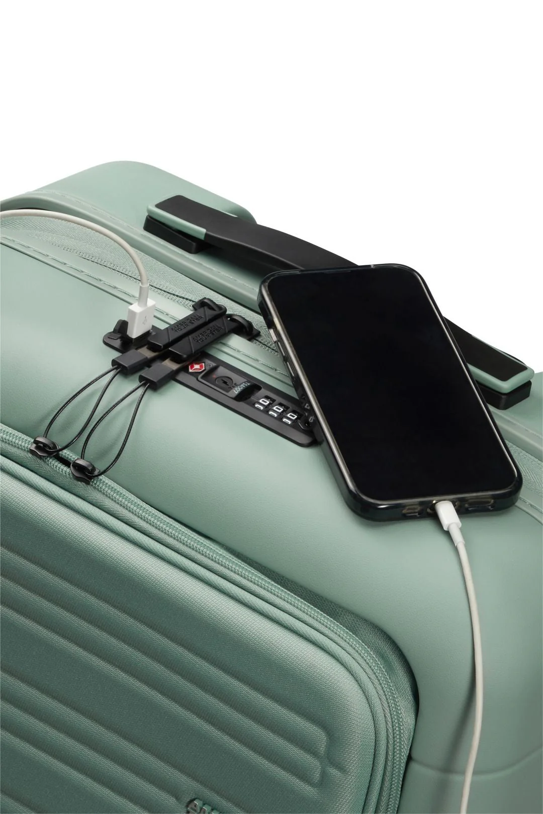 SET AMERICAN TOURISTER MALETA DE CABINA NOVASTREAM SMART Y MOCHILA URBAN GROOVE UG16 Verde - Image 6