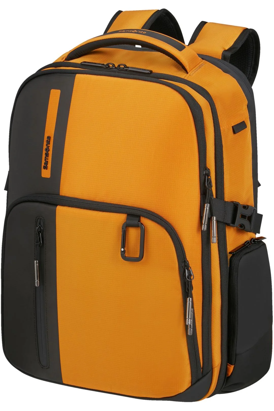 SET DE SAMSONITE MALETA DE CABINA EXTENSIBLE UPSCAPE CON MOCHILA 15” BIZ2GO Amarillo - Image 4