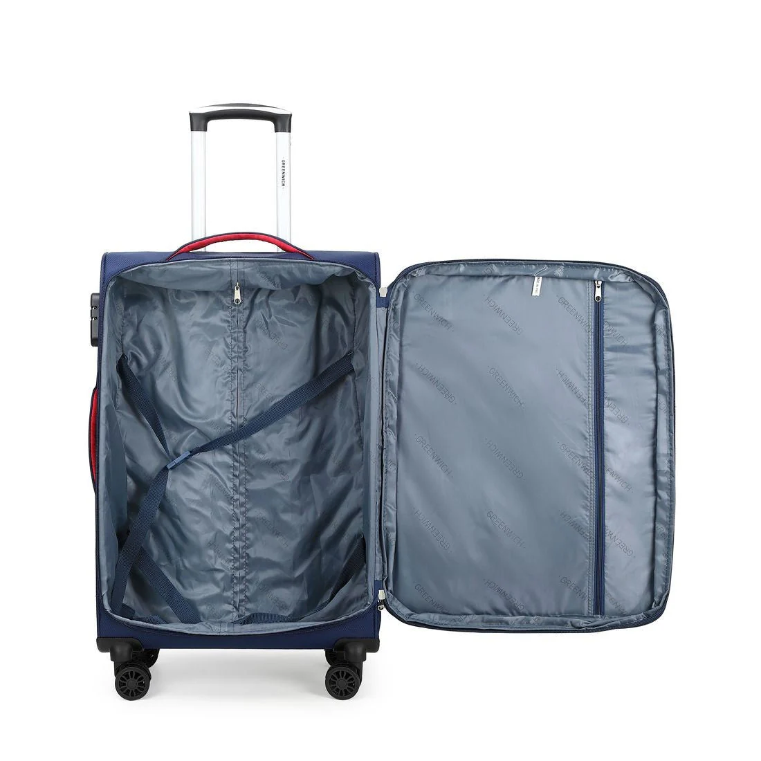 SET GREENWICH MALETA CABINA ECO-RECYCLED TUNEZ 55CM + BOLSA DE VIAJE BOSTON - Image 4