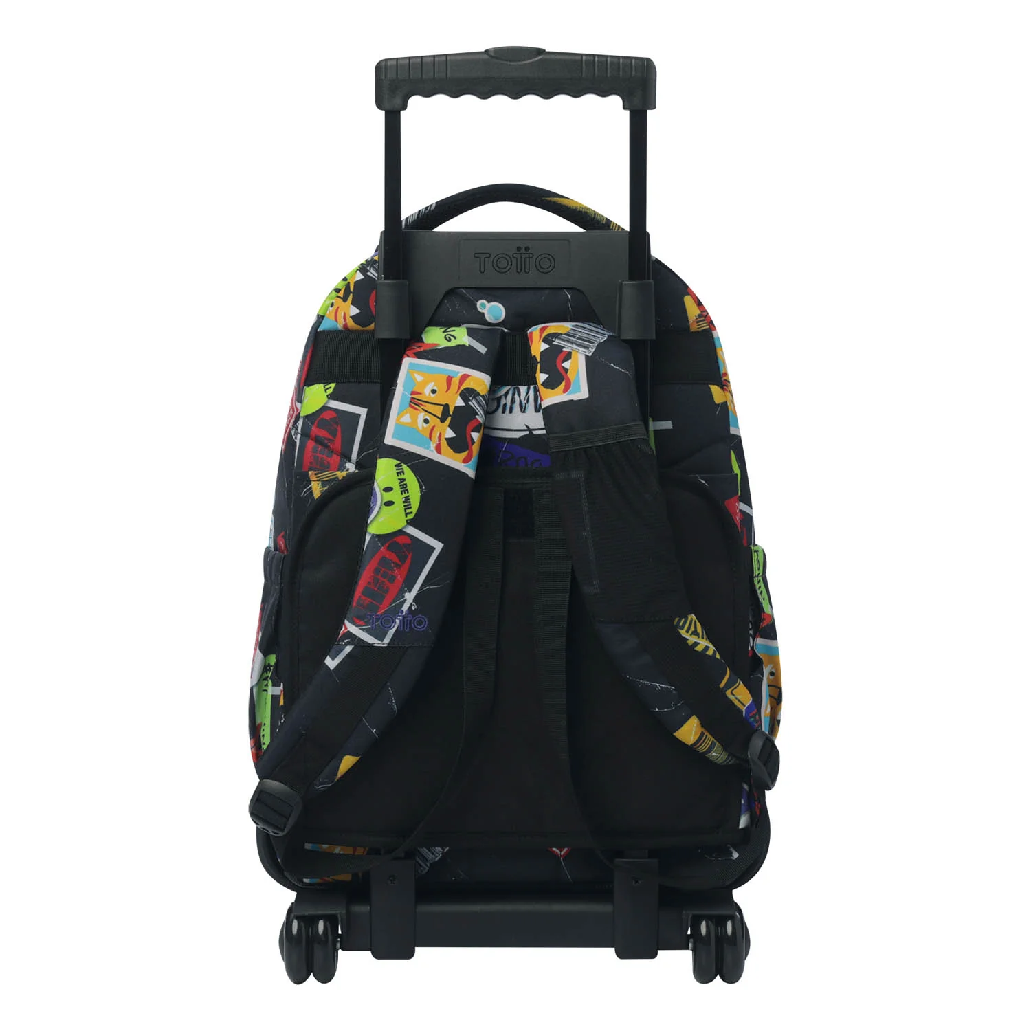 TOTTO Mochila escolar con ruedas Renglones + Estuche Tablero - 8C5 Sticky - Image 9
