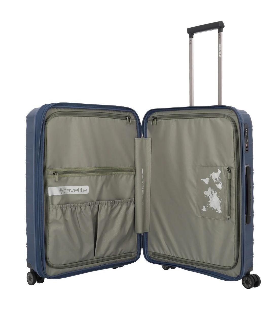 TRAVELITE MALETA MEDIANA EXTENSIBLE MOOBY 66CM DE POLIPROPILENO RECICLADO - Image 6